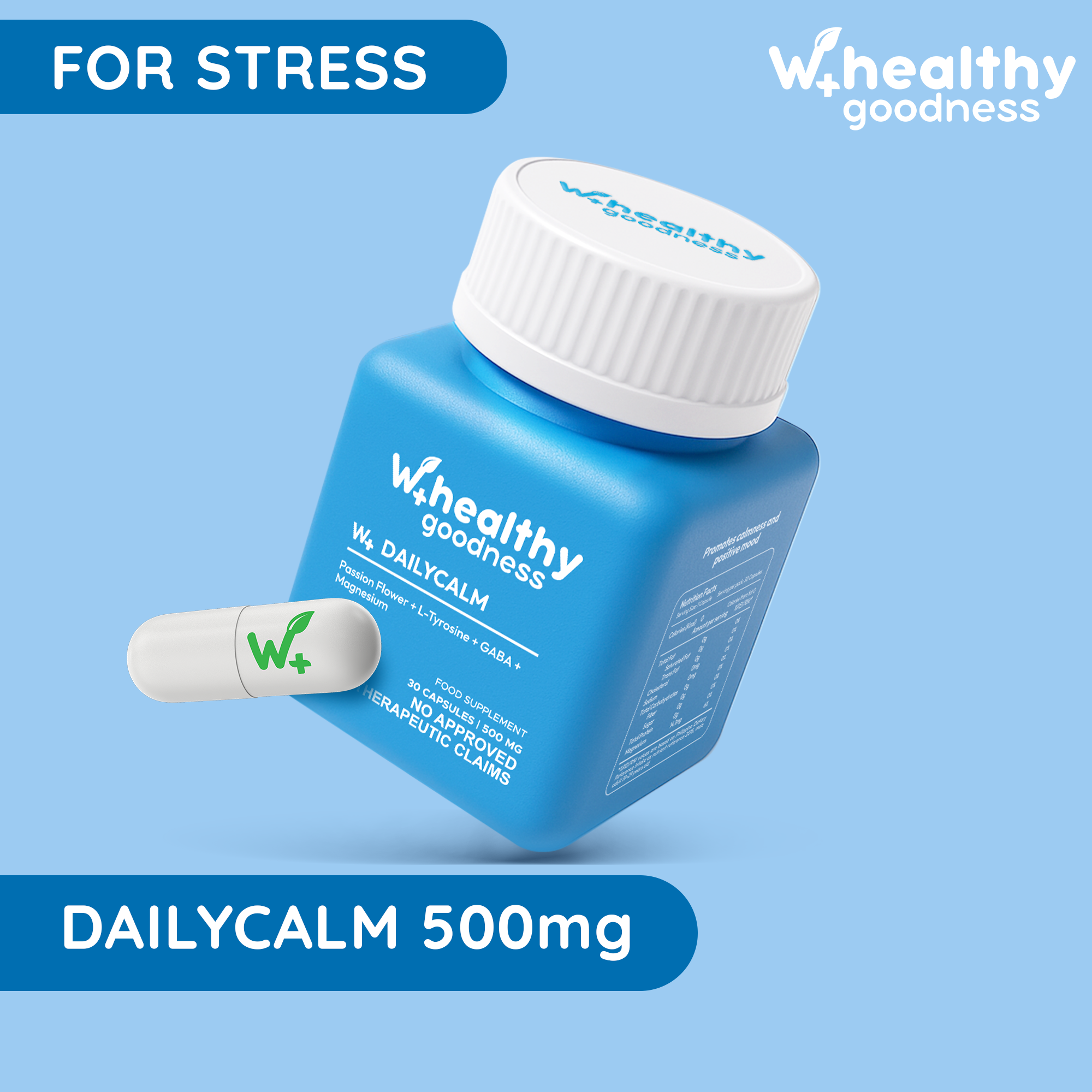 W+ Healthy Goodness W+ Glutathione 30 Capsules