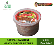Pampanga's Best Meaty Burger Patties - 9pcs  225g