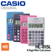 Casio HL-815L Handheld Calculator - Authentic 8 Digit Display
