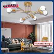 CEGREE Modern Minimalist Chandelier for Living Room and Bedroom