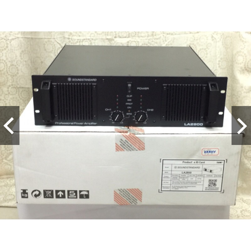 Seismic Audio Magnitude 3600 TwoChannel Power Amplifier