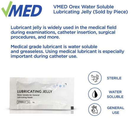 VMED Lubricant, lubricating jelly 10 sachets
