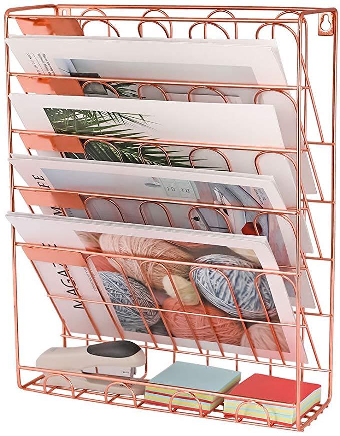 Fast Delivery New Superbpag Hanging File Organizer 6 Tier Wall