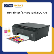 HP Smart Tank 500 Aio Printer with Scanner and Xerox