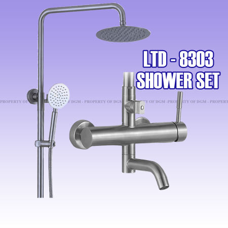 Matte Design SUS 304 Stainless Shower Mixer Faucet - DGM