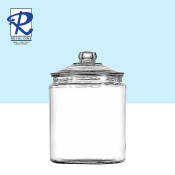 Royal Dine 1 Liter Glass Storage Jar with Lid Set CQIN128