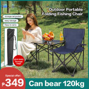 Foldable Camping Chair, 120KG Capacity, Portable and Lightweight