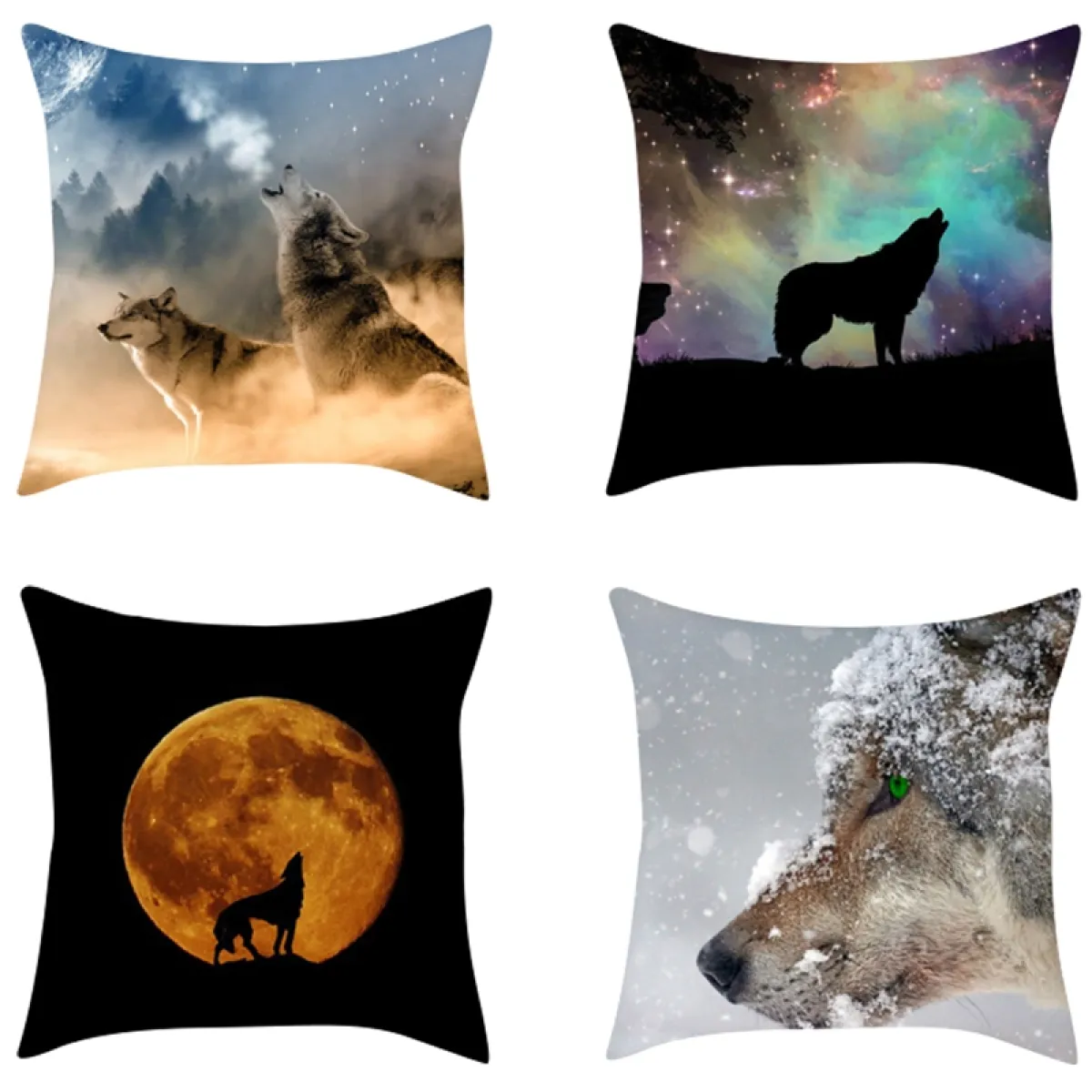 animal pillow covers