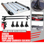 Universal Aluminum Aero Rack for Roof Cargo Carrier - 