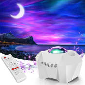 Northern Lights Starry Sky Galaxy Projector with Bluetooth Speaker