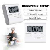 Mini Digital Cooking Timer with Alarm and Retractable Stand