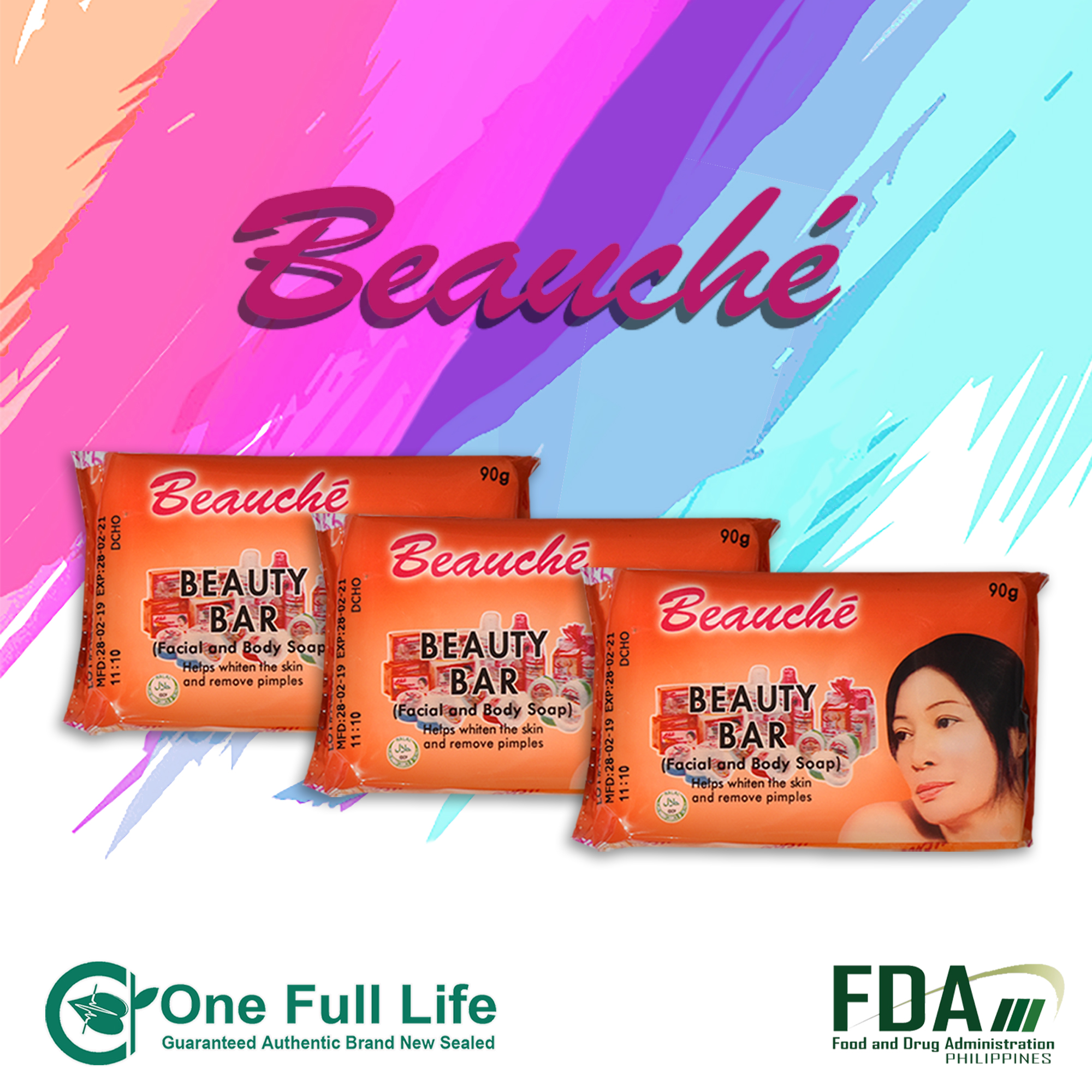 Beauche BEAUTY BAR x 3 BARS | Lazada PH