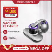 PerySmith Mini Handstick Vacuum Cleaner with UV Light Sterilize