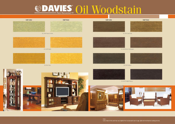 davies oil wood stain