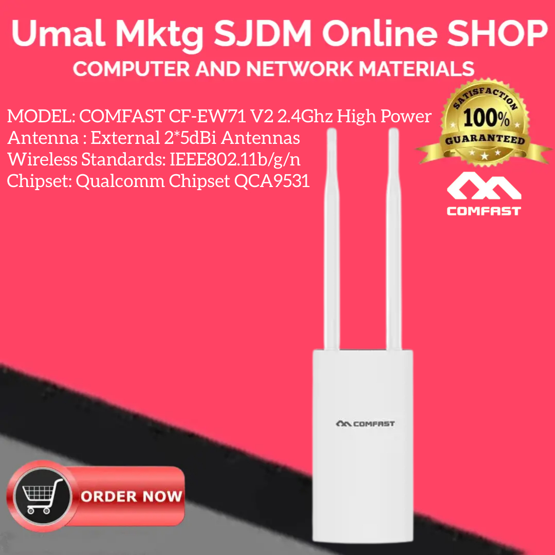 COMFAST CF-Ew71 Outdoor WiFi...