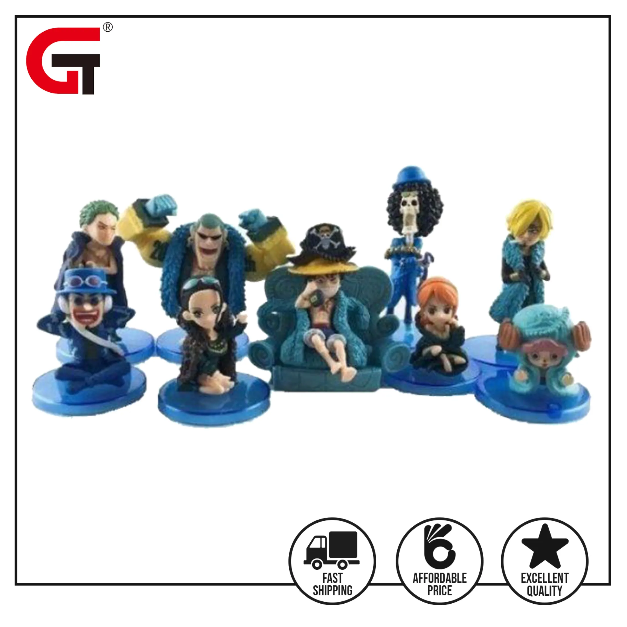 One Piece th Anniversary Version Set 9pcs Lazada Ph