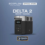 Ecoflow Delta 2 Portable Solar Generator with LiFePO4 Battery