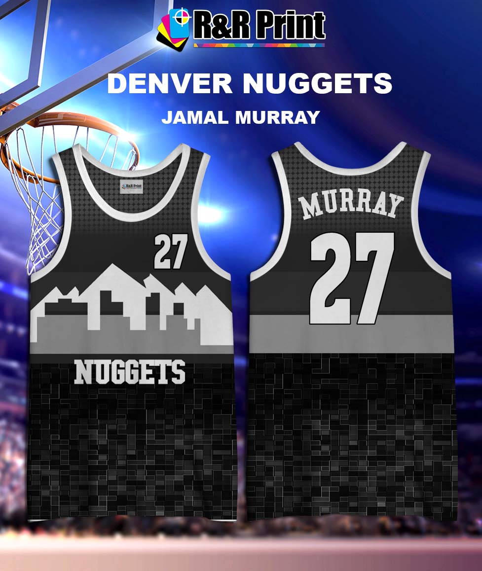 NBA Swingman Jersey Denver Nuggets Jamal Murray #27 – Broskiclothing