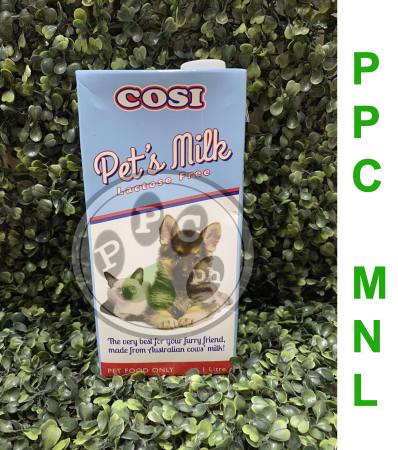Cosi Pet's Milk Lactose Free 1L Exp 11/23/2024