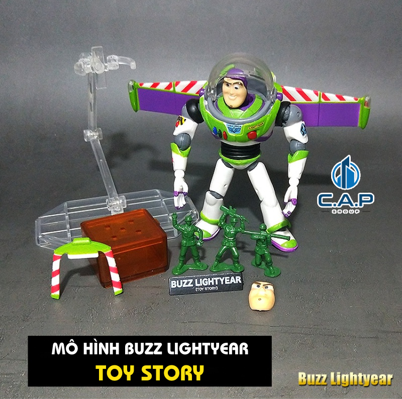 Mô hình nhân vật Buzz Lightyear có khớp trong Toy Story phim hoạt hình Thế