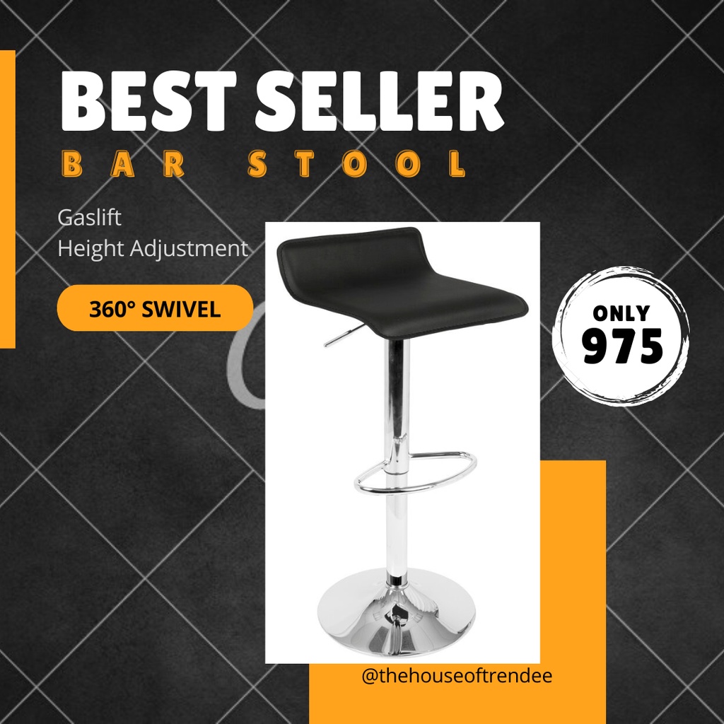 STIG Bar stool with backrest, black/black, 243/4 - IKEA