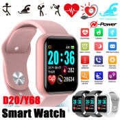 N-Power D20 Waterproof Smart Watch with Heart Rate Tracker