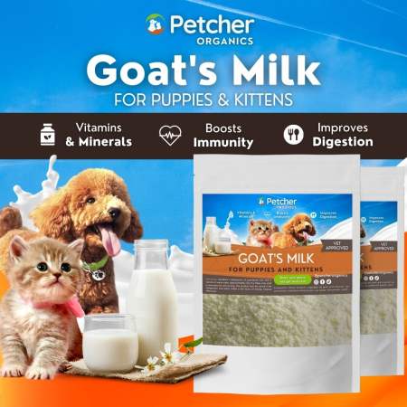 Petcher Organics Goat's Milk Replacer: Immune System Booster