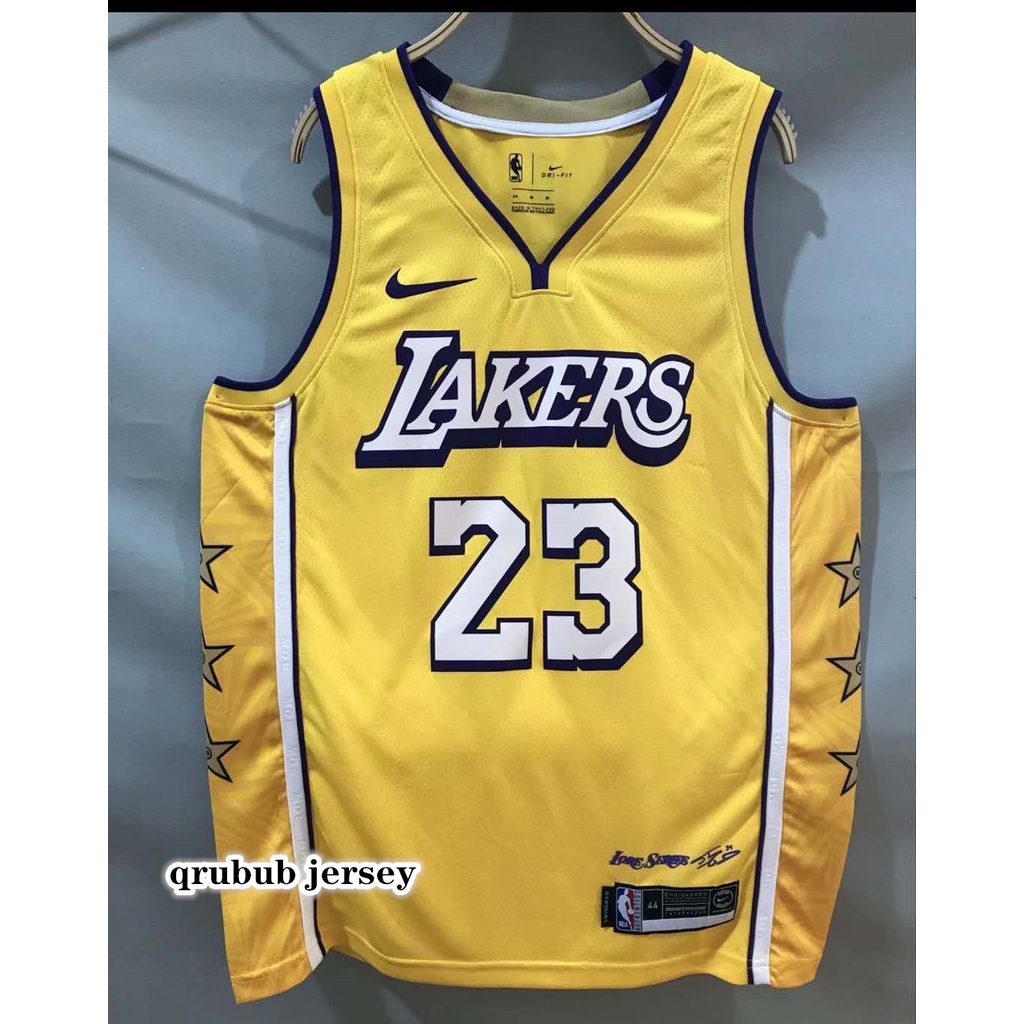 Nike NBA LeBron James City Version Jersey SW Fan Edition lakers 23