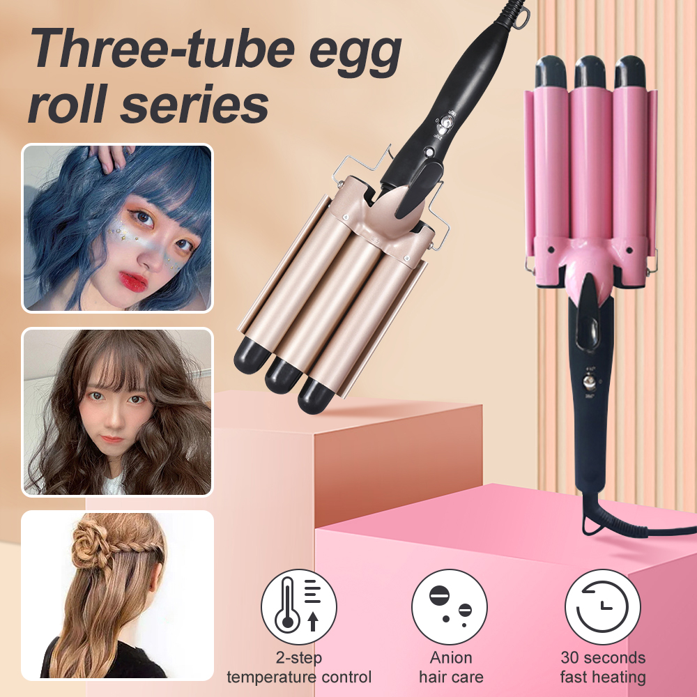 3 tube curling outlet iron