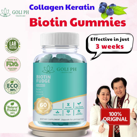 Goli Biotin Collagen Gummies for Hair, Nails, and Skin