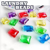 50pcs Laundry Pods - Long-Lasting Liquid Detergent Beads