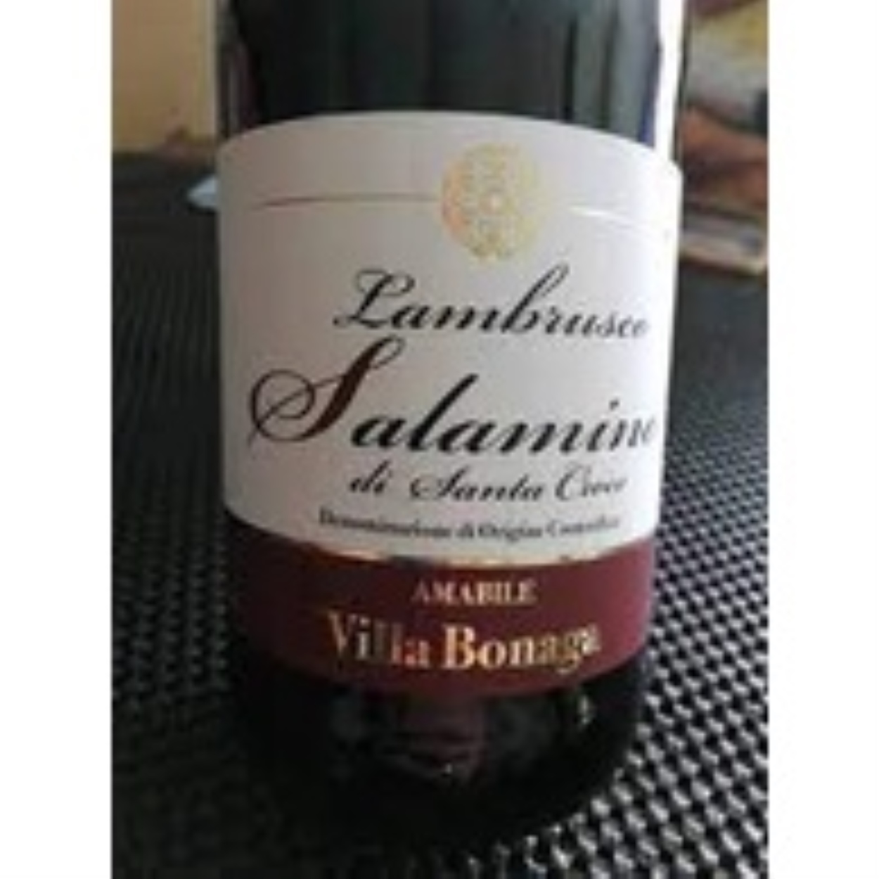 ONHAND‼️LAMBRUSCO DI MODENA AMABILE VILLA BONAGA RED WINE 750G MADE IN  ITALY | Lazada PH