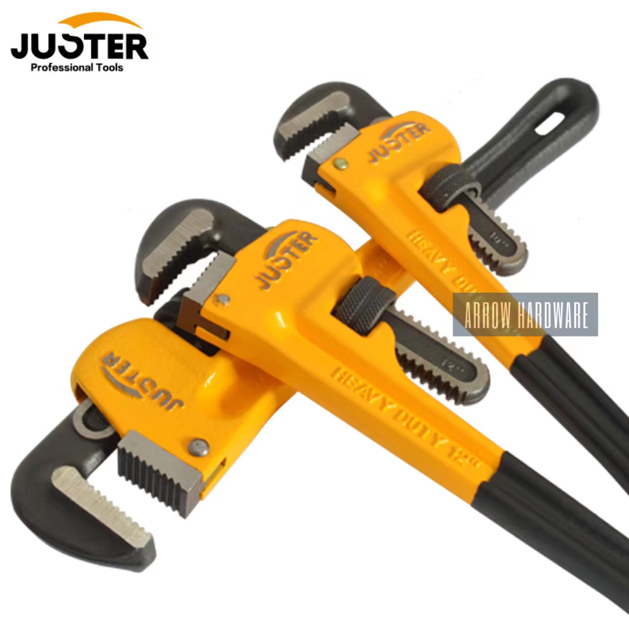 JUSTER Heavy Duty Pipes Wrench (8, 10, 12, 14, 18, 24, 36, 48)