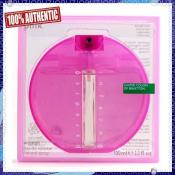 Benetton Pink Women EDT 100mL - 100% Authentic USA