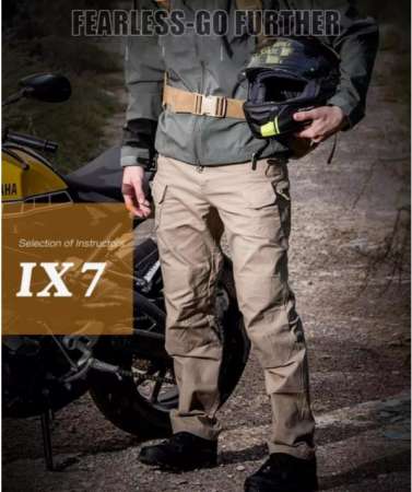 IX7 Cotton Stretch Cargo Pants - Men's Tactical Sports Pants