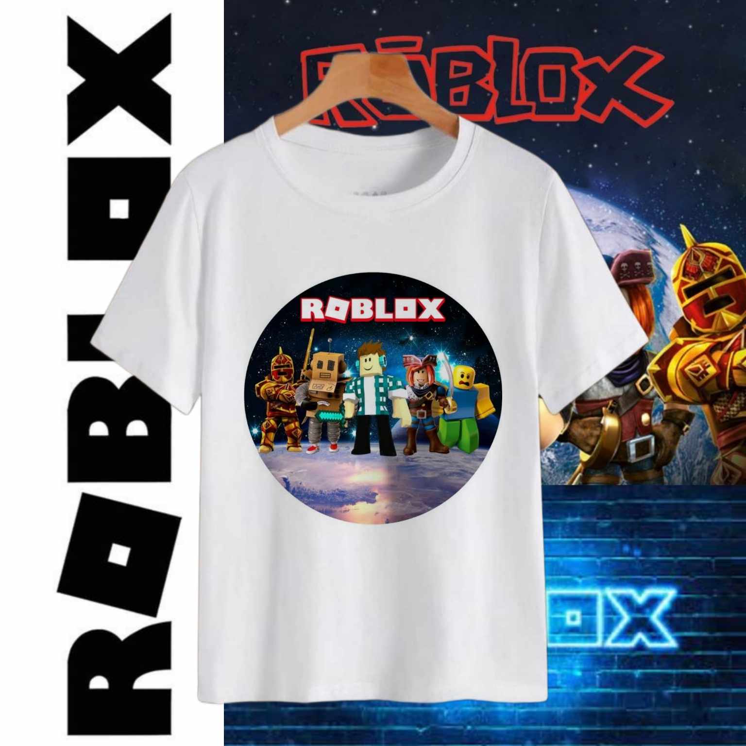 Shop T Shirt White Roblox With Great Discounts And Prices Online - Sep 2023  | Lazada Philippines
