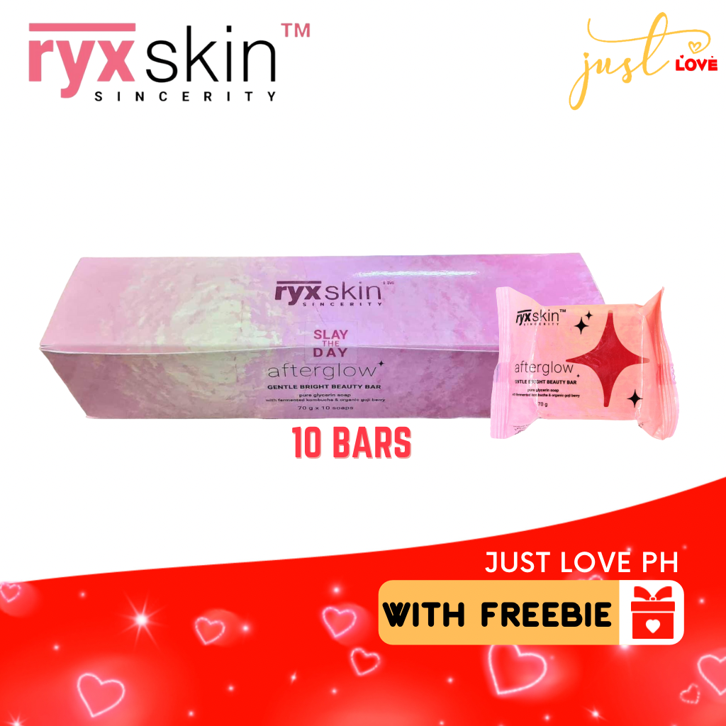 RyxSkin After Glow Gentle Bright Beauty Bar  10 Bars