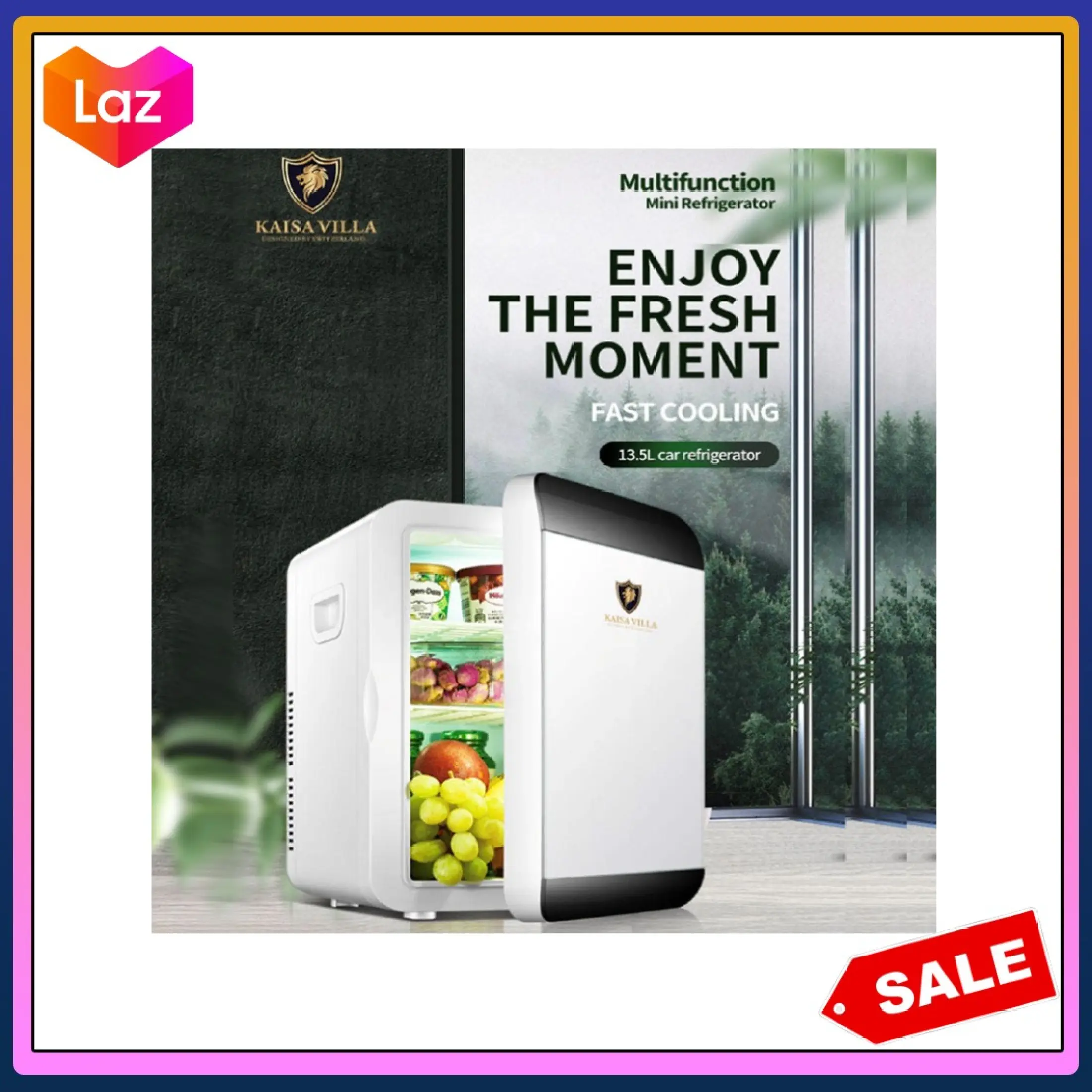 Kaisa Villa 13 5l Mini Refrigerator Car And Home Refrigerator Dual Use Refrigeration For Home 13 5l Mini Refrigerator Lazada Ph