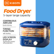 Xiaomi Mijia Food Dehydrator: Compact 5-Tray Air Dryer