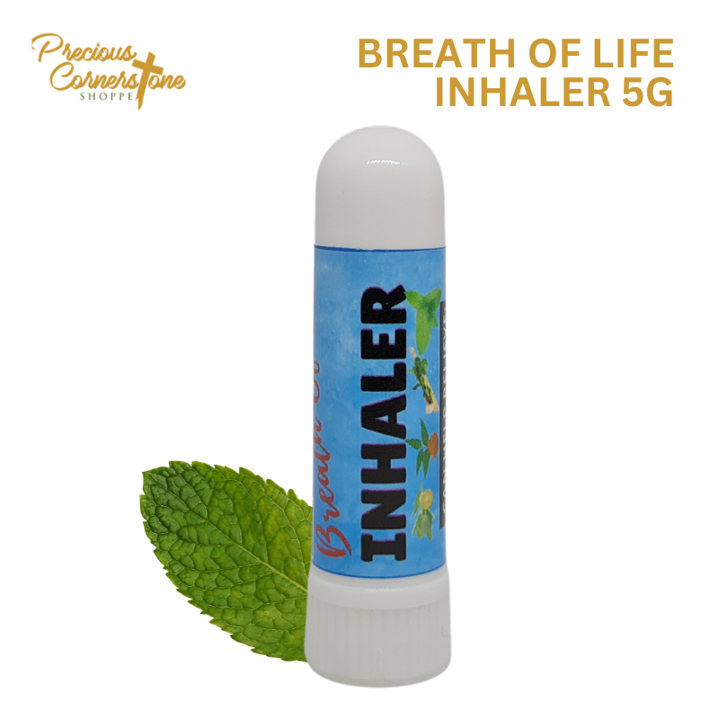 Breath Of Life Inhaler: Natural Stress Relief & Wellness