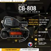 Cignus CG808 VHF Base Radio 60watts