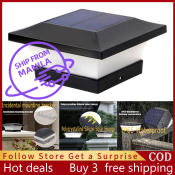 Solar Waterproof LED Post Cap Lights by COD