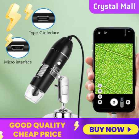 HD USB Digital Microscope: Industrial Repair Magnifier Tools