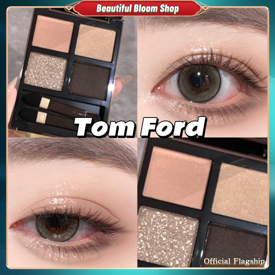 Tomford TF New Four Colour Eyeshadow Palette 39 35 36 37 30 20 27 31 Trang  điểm Chăm sóc da Làm đẹp - Phấn mắt 