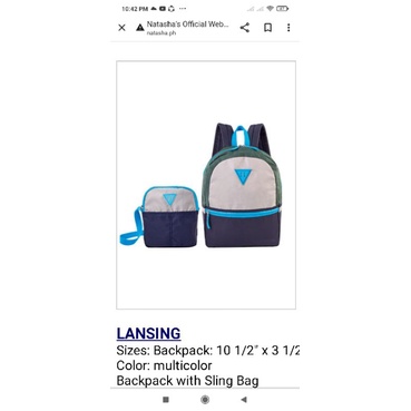 CLN - Compact and versatile. Get the Sympathy backpack now