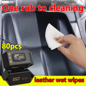 Leather Care Wet Towel - Deep Cleaning and Refurbishment