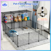 Stackable Metal Dog Cage for Indoor/Outdoor Use - Pet New Land