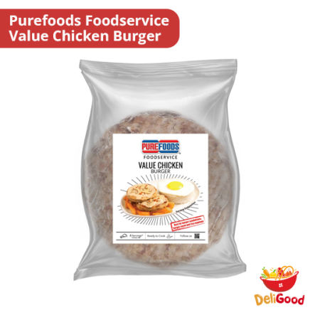 Purefoods Foodservice Chicken Value Chicken Burger