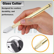 Diamond Glass Cutter - Original Handle Hand Tool (Brand: Gold)