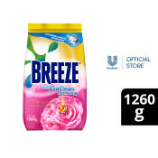 Breeze Powder Detergent with Rose Gold Perfume 1.32kg Pouch